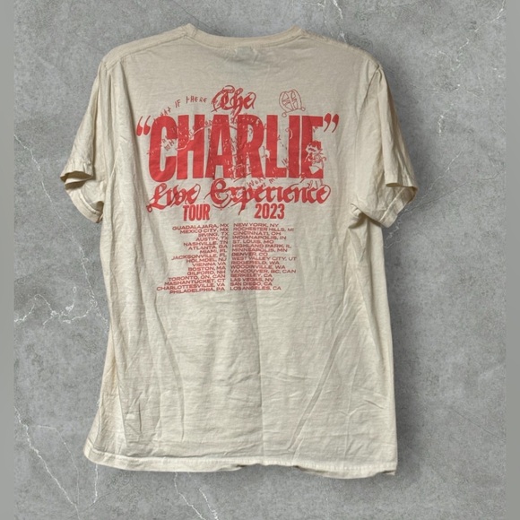 CHARLIE PUTH
Live Experience Tour Tee - Picture 3 of 5